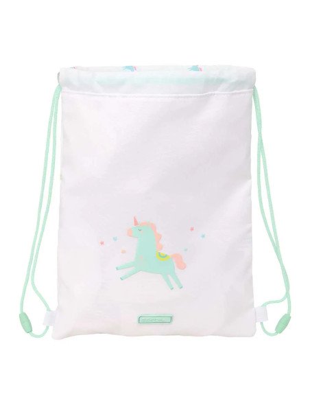 Saco Plano Junior Safta Preescolar "Unicornio" | Reino Escolar: Mochilas y Regalos