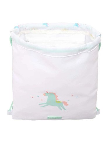 Saco Plano Junior Safta Preescolar "Unicornio" | Reino Escolar: Mochilas y Regalos