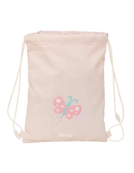 Saco Plano Junior Safta Preescolar "Mariposa" | Reino Escolar: Mochilas y Regalos