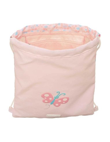 Saco Plano Junior Safta Preescolar "Mariposa" | Reino Escolar: Mochilas y Regalos