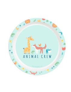 Set De Platos. Cubiertos Y Vaso Safta Preescolar "Pandi" | Reino Escolar: Mochilas y Regalos 2