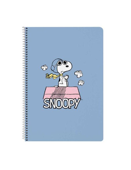 Libreta Folio 80 H. Tapas Duras 1Diseño Snoopy | Reino Escolar
