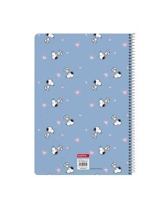 Libreta Folio 80 H. Tapas Duras 1Diseño Snoopy | Reino Escolar: Mochilas y Regalos 2