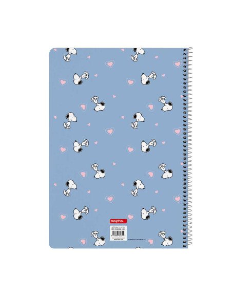 Libreta Folio 80 H. Tapas Duras 1Diseño Snoopy | Reino Escolar