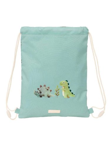 Saco Plano Junior Safta Preescolar "Dinos" | Reino Escolar: Mochilas y Regalos