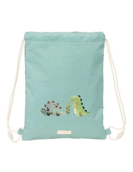 Saco Plano Junior Safta Preescolar "Dinos" | Reino Escolar: Mochilas y Regalos
