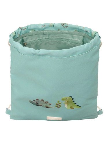 Saco Plano Junior Safta Preescolar "Dinos" | Reino Escolar: Mochilas y Regalos