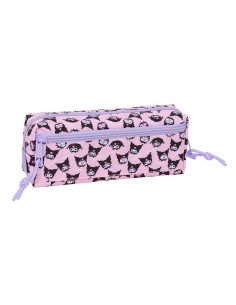 Portatodo Triple Peq. con Goma Elast. 22Cm Kuromi | Reino Escolar: Mochilas y Regalos 2