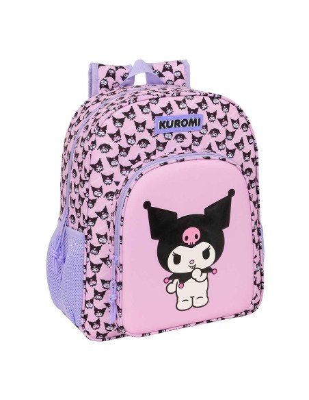Mochila Junior Adaptable a Carro Kuromi | Reino Escolar