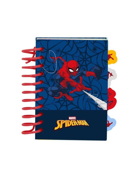 Bloc De Notas A7 Spider-Man | Reino Escolar: Mochilas y Regalos