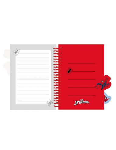 Bloc De Notas A5 Spider-Man | Reino Escolar: Mochilas y Regalos