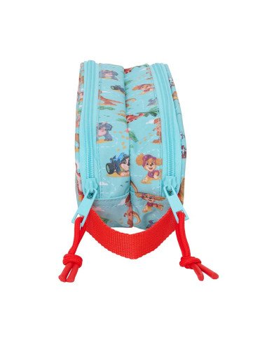 Portatodo Doble Paw Patrol "Dino Rescue" | Reino Escolar: Mochilas y Regalos