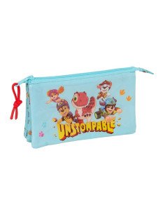 Portatodo Triple Paw Patrol "Dino Rescue" | Reino Escolar: Mochilas y Regalos