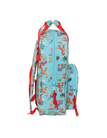 Mochila Infantil Con Asas Adaptable a  A Carro Paw Patrol "Dino Rescue" | Reino Escolar: Mochilas y Regalos