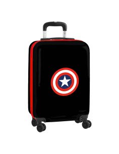 Trolley Cabina 20" Capitan America Teen | Reino Escolar: Mochilas y Regalos
