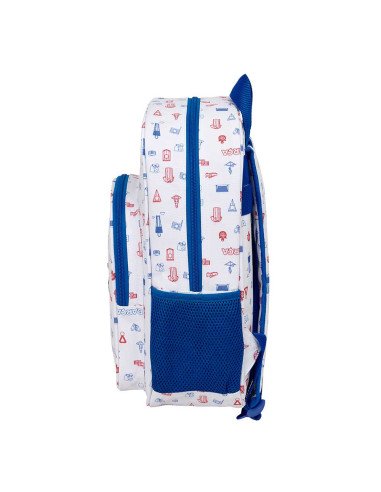 Mochila Infantil Adaptable a Carro F.C.Barcelona Preescolar | Reino Escolar: Mochilas y Regalos