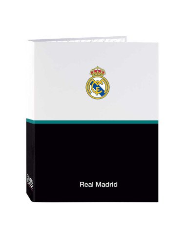 Carpeta Folio 4 Anillas Mixtas Real Madrid Equipación 26/27