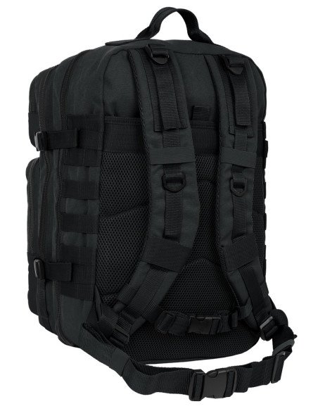 Mochila Militar Portatil 15.6'' Safta Basic "Negro" | Reino Escolar: Mochilas y Regalos