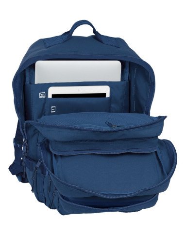 Mochila Militar Portatil 15.6'' Safta Basic "Marino" | Reino Escolar: Mochilas y Regalos