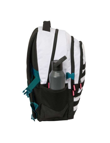 Mochila Cross Doble Real Madrid Equip. 26/27 | Reino Escolar: Mochilas y Regalos