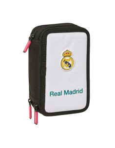 Plumier Triple 37 Pcs Real Madrid Equip. 26/27 | Reino Escolar: Mochilas y Regalos