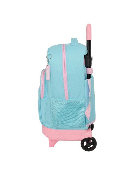 Mochila Grande con Ruedas Compact Ext.Simple Munich "Sky" | Reino Escolar: Mochilas y Regalos