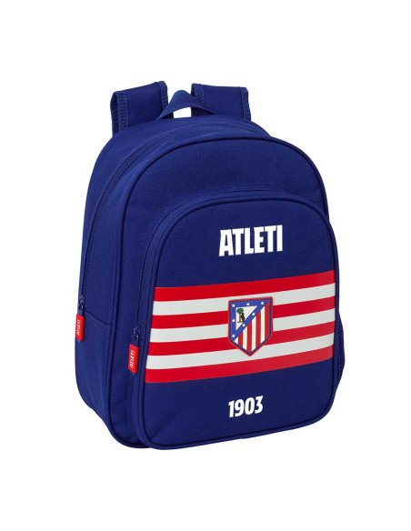 Mochila Infantil Adaptable a Carro Atlético De Madrid | Reino Escolar: Mochilas y Regalos