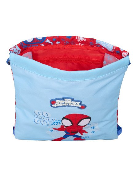 Saco Plano Junior Spidey | Reino Escolar: Mochilas y Regalos