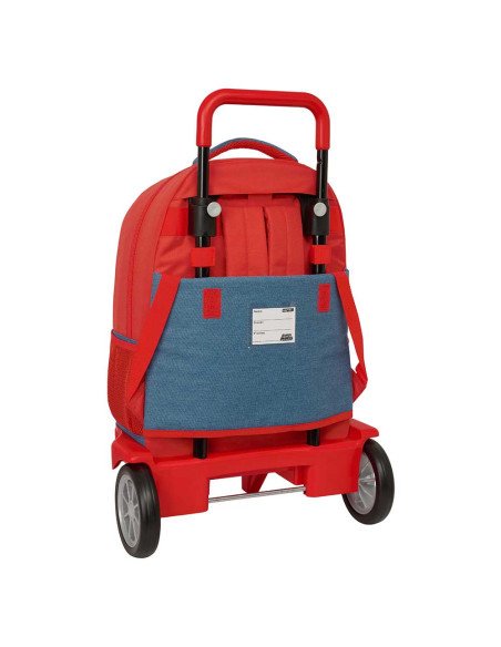 Mochila Grande con Ruedas Compact Evol. Ext. Super Mario