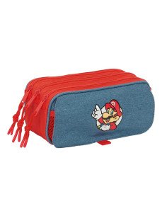 Portatodo Triple Big Super Mario | Reino Escolar: Mochilas y Regalos