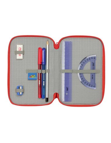 Plumier Triple 37 piezas Super Mario | Reino Escolar