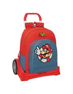 Mochila305 + Carro Evolution Super Mario | Reino Escolar: Mochilas y Regalos