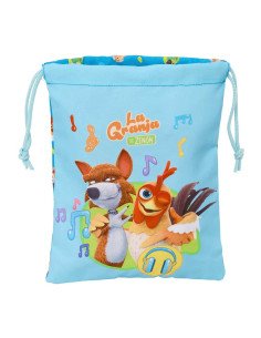 Saquito Merienda La Granja De Zenon | Reino Escolar: Mochilas y Regalos