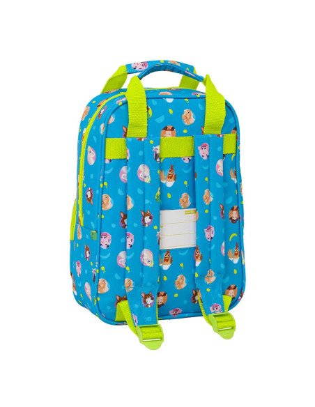 Mochila Infantil con Asas La Granja de Zenon | Reino Escolar