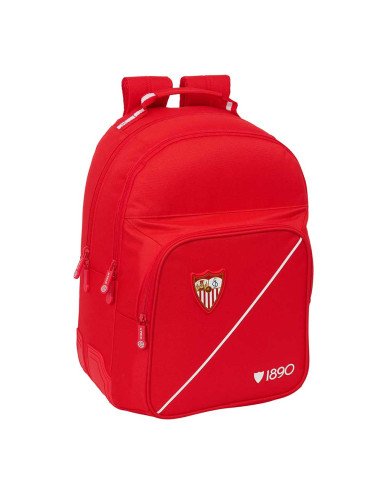 Mochila Doble Adaptable a Carro Sevilla FC | Reino Escolar
