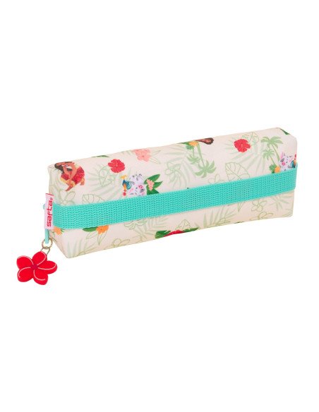 Portatodo Rectangular Con Goma Elástica 22Cm Vaiana 2 | Reino Escolar: Mochilas y Regalos