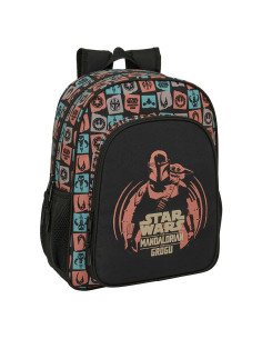 Mochila Junior Adaptable a Carro Mandalorian & Grogu | Reino Escolar: Mochilas y Regalos