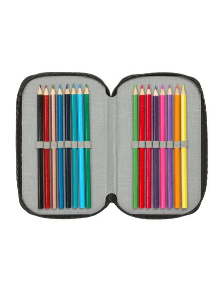 Plumier Triple 37 Piezas One Piece  | Reino Escolar: Mochilas y Regalos