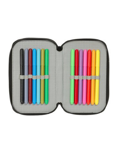 Plumier Triple 37 Piezas One Piece  | Reino Escolar: Mochilas y Regalos