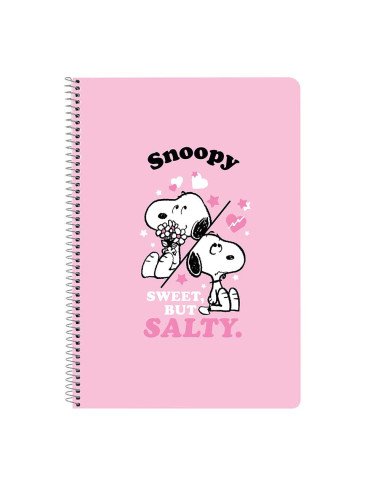 Libreta Folio 80 H. Tapas Duras Snoopy | Reino Escolar: Mochilas y Regalos
