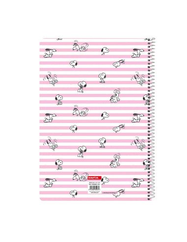 Libreta Folio 80 H. Tapas Duras Snoopy | Reino Escolar: Mochilas y Regalos