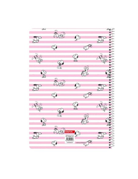 Libreta Folio 80 H. Tapas Duras Snoopy | Reino Escolar: Mochilas y Regalos