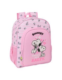 Mochila Junior Adaptable a Carro Snoopy | Reino Escolar: Mochilas y Regalos