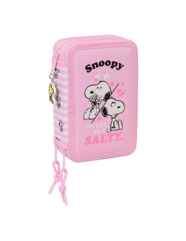Plumier Triple 37 piezas Snoopy | Reino Escolar