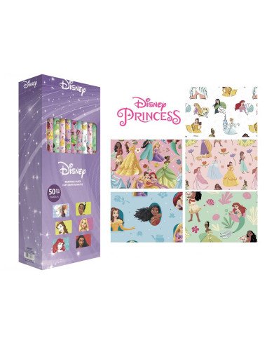 Papel De Regalo Princesas Disney | Reino Escolar: Mochilas y Regalos