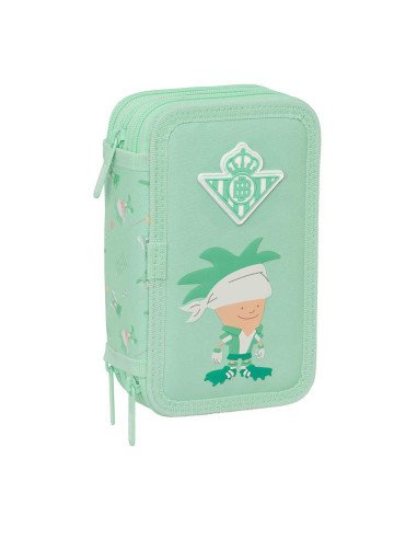 Plumier Triple 37 Pcs Real Betis Balompie Preescolar | Reino Escolar: Mochilas y Regalos