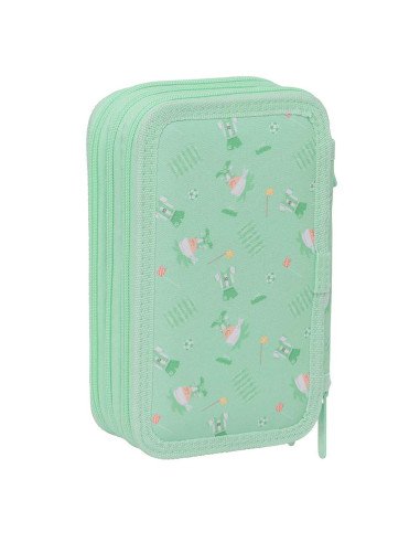 Plumier Triple 37 Pcs Real Betis Balompie Preescolar | Reino Escolar: Mochilas y Regalos