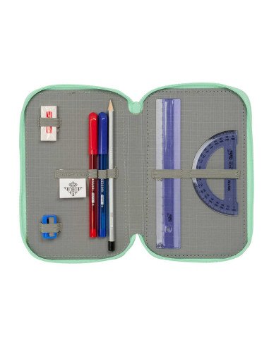 Plumier Triple 37 Pcs Real Betis Balompie Preescolar | Reino Escolar: Mochilas y Regalos