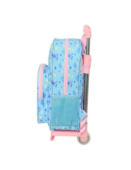 Mochila 185 + Carro 705 Stitch "Waves" | Reino Escolar