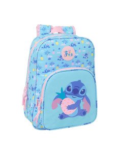 Mochila Infantil Adaptable a Carro Stitch "Waves" | Reino Escolar: Mochilas y Regalos